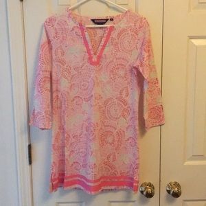 Vineyard Vines cover up/ tunic 100% cotton S